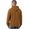 Wrangler mens Sherpa Pullover Hoodie(Duck Brown)