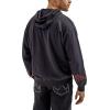 Wrangler mens X Hot Wheels™ Logo Flame Hoodie(Black)