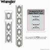 Wrangler® “Aztec Trail” Silicone Band for Apple Watch®, Western Aztec Pattern, Fits all Apple Watch® Series and Sizes(White)