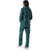 Wrangler womens Long Sleeve Flannel Top and Pant Pajama Set(Deep Teal Horse Toss)