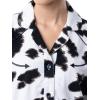 Wrangler womens Mid-length Flannel Sleep Shirtdress(Cow Print)