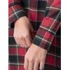 Wrangler womens Mid-length Flannel Sleep Shirtdress(Merry Plaid)