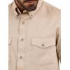 WranglermensPainted Desert Two Pocket Long Sleeve Button Shirt(Tan)
