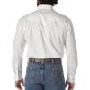 WranglermensPainted Desert Two Pocket Long Sleeve Button Shirt(White)