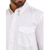 WranglermensPainted Desert Two Pocket Long Sleeve Button Shirt(White)