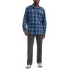 ATG Mens Campsite Button-Down Plaid Shirt(Harbor)