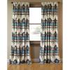 CARSTENS, INC. Plush Fleece Curtain Panel Set, Wrangler Western Collection, 2 Panels (54″ x 84″ Each), Blue Buffalo Plaid(Lone Mountain)