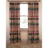 CARSTENS, INC. Woven Chenille Curtain Panel Set, 2 Panels (54″ x 84″ Each), Wrangler Mesa Daybreak(Backwoods)