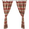 CARSTENS, INC. Woven Chenille Curtain Panel Set, 2 Panels (54″ x 84″ Each), Wrangler Mesa Daybreak(Flying Horse)