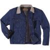 Wrangler | Blanket Lined Corduroy Collar Denim Jacket(Denim/Blanket)