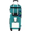 Wrangler 20″ Smart Spinner Carry-On Luggage With Usb Charging Port(Teal)