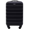 Wrangler 21.5″ Spinner Carry-On Luggage, Navy Blue(Black)