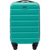 Wrangler 21.5″ Spinner Carry-On Luggage, Navy Blue(Teal)