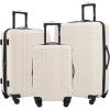 Wrangler 3 Piece Astral Travel Luggage Set, Sage Brush(Fog)
