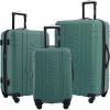 Wrangler 3 Piece Astral Travel Luggage Set, Sage Brush(Sage Brush)