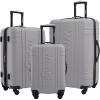 Wrangler 3 Piece Astral Travel Luggage Set, Sage Brush(Sharkskin)