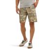 Wrangler Authentics Men’s Cargo Short(Jungle Neutral Gray Camo)