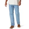 Wrangler Authentics Mens Classic 5-Pocket Relaxed Fit Cotton Jean(Stone Bleach)