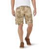 Wrangler Authentics Men’s Classic Cargo Stretch Short(Jungle Elmwood Camo)