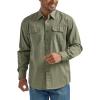 Wrangler Authentics Men’s Long Sleeve Classic Woven Shirt(Burnt Olive)