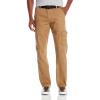 Wrangler Authentics Men’s Premium Relaxed Fit Straight Leg Cargo Pant(Acorn Twill)