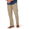 Wrangler Authentics Men’s Premium Relaxed Fit Straight Leg Cargo Pant(British Khaki)