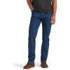 Wrangler Authentics Men’s Regular Fit Comfort Flex Waist Jean(Dark Stonewash)