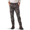 Wrangler Authentics Men’s Regular Tapered Cargo Pant(Grey Camo)