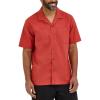 Wrangler Authentics Men’s Short Sleeve Camp Shirt(Bossa Nova)