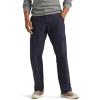 Wrangler Authentics Mens Twill Relaxed Fit Cargo Pant (Logan)(Navy Ripstop)
