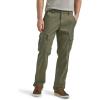 Wrangler Authentics mens Relaxed Fit Stretch Cargo Pant(Olive)