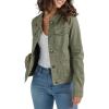 Wrangler Authentics womens Stretch Denim Jacket(Olive)