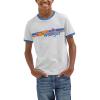 Wrangler Boys X Hot Wheels™ Youth Ringer Tee(White)