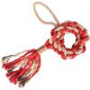 Wrangler Durable Coiled Rope Dog Toy – Tough Dog Tug of War Toy for Chewers – Toys for Small Puppies to Large Breeds