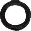 Wrangler Foam Coiled Rope Dog Chew Toy – Scented Dog Rope Toy for Medium to Large Dogs – Pet-Safe Foam Toy for Tug & Fetch – Promotes Healthy Chewing – Indoor/Outdoor Play (Tan, Peanut Butter)(Black)