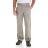 Wrangler Genuine Men’s Twill Cargo Pants(Burlap Beige)