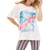 Wrangler Lainey Wilson Keep On Keep On Tee Shirt(Heck Yeah)
