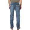 Wrangler Mens 44 Slim Straight Light Wash Jeans(Denim)
