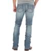 Wrangler Mens 44 Slim Straight Light Wash Jeans(Red Bluff)