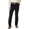 Wrangler Men’s Cowboy Cut Silver Edition Slim Fit Boot Cut Jean(Dark Denim)