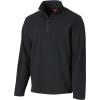 Wrangler Mens Fr Flame Resistant 1/4 Zip Pullover(Black)