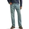 Wrangler Men’s Free to Stretch Relaxed Fit Bootcut Jean(Light Wash)