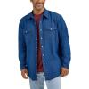 Wrangler Men’s Rawhide Flannel Lined Workshirt(Denim)