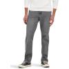 Wrangler Mens Slim Straight Jean(Light Grey Wash)