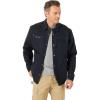 Wrangler Men’s Tough Layers Twill Shirt Work Jacket(Dark Navy)