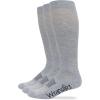 Wrangler Men’s Western Boot Socks (Three Pairs)(Grey)