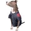 Wrangler Pet Yoke Denim Dog Shirt – Western Style Dog Clothes – Lightweight Dog Outfits for Stylish Pups – Comfortable & Machine Washable (MB, L)(Dark Blue)