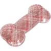 Wrangler Red Kabel Printed TPR Bone Toy – Embossed Logo (Red)(Tan)