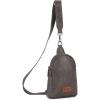 Wrangler Small Sling Bag for Women Crossbody Bags Fanny Pack Chest Bag,WG87-210GY