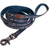 Wrangler Southwest Overlay Blue Dog Leash Southwest M-XL(M-XL)